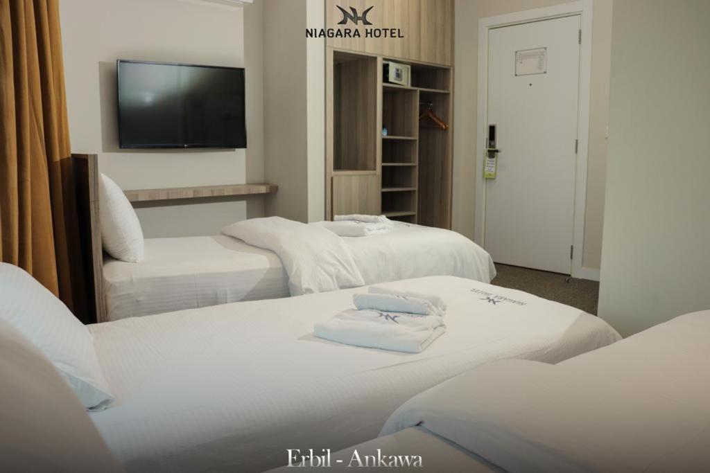 Niagara Hotel Arbil Eksteriør bilde