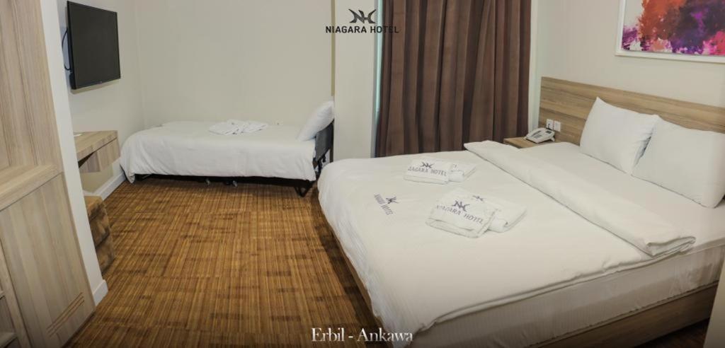 Niagara Hotel Arbil Eksteriør bilde